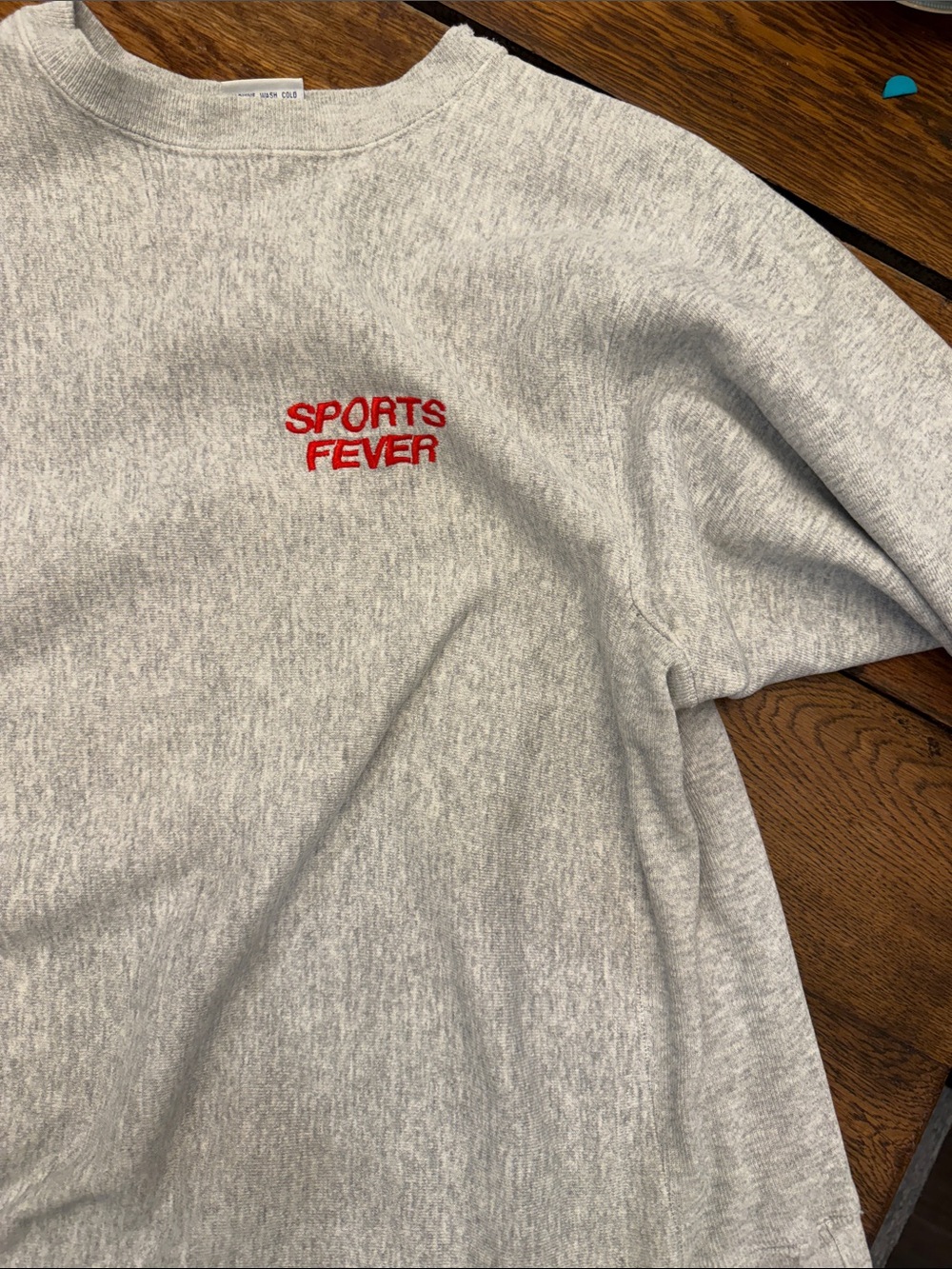 Vintage 70’s/80’s 'SPORTS FEVER' Embroidered Sweatshirt